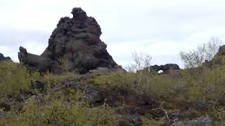 Islandia/Iceland pola wulkaniczne Dimmuborgir labirynt z lawy czesc 2