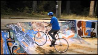 Fixed Gear Skatepark Riding
