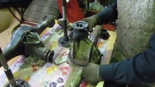 Укорачивание жигулёвских мостов для самодельного минитрактора. Череповец.