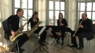 Tombeau de Couperin - Maurice Ravel gespielt vom Saxophonquartett clair-obscur