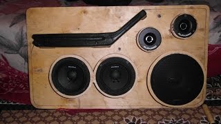 Самодельные акустические карты под громкий фронт (часть-2)