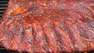BBQ Ribs On The Weber Grill