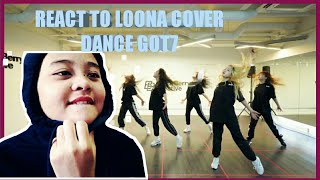 LOONA COVER DANCE ECLIPSE GOT7 REACTION