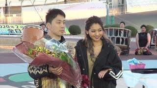 【ＧＩ全日本選抜競輪】ＧＩ初制覇の清水裕友をゆきぽよが祝福！