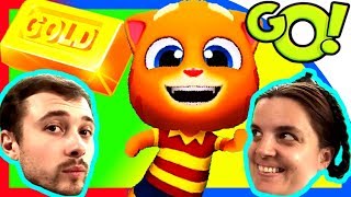 Болтушка и ПРоХоДиМеЦ Открыли Джинджера! Новые Постройки! #432 Мультик игра Том Бег за ЗОЛОТОМ