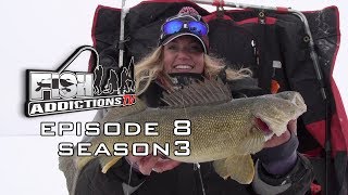 "MID-WINTER WALLEYES" - S.3 Ep.8 (Lake Winnibigoshish, MN)