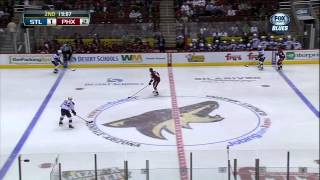 Shane Doan goal 2-1 Mar 7 2013 St. Louis Blues vs Phoenix Coyotes NHL Hockey