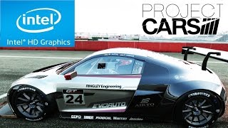 Project Cars gameplay on Intel HD Graphic Family