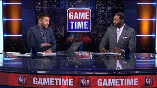 Warriors vs Pelicans Game 4 Postgame Talk | NBA GameTime | May 6, 2018