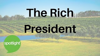 "The Rich President" - practice English with Spotlight