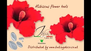 Baking Deco - Hibiscus flowers former and cutters
