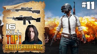 M249 vs M24 | Grimmmz Battlegrounds Top 1 Full Match #11 | Top 1 PUBG