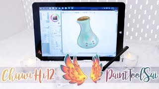 Chuwi Hi12 with Easy Paint Tool Sai