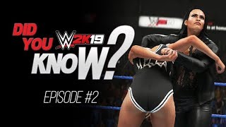 WWE 2K19 Did You Know?: Play As ALL Managers, Bop & Bang, The Enforcer & More! (Episode 2)