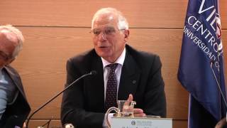 Conferencia Josep Borrell "Europa entre la integración y la desintegración"