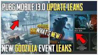 PUBG MOBILE 13.0 UPDATE LEAK'S | NEW GODZILLA EVENTS | NAWAB ZADE