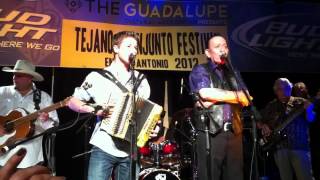 Flaco Jimenez, Dwayne Verheyden, Max Baca Tejano Conjunto Festival in San Antonio 2012