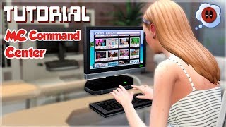 COMO INSTALAR Y USAR EL MOD Mc Command Center ⚙️TUTORIAL⚙️ Los Sims 4 MODS