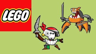 How to Build Lego Mixels Skulzy & Spinza Mix or Murp