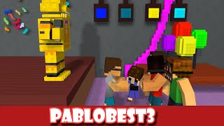 The bite of 87/83 with voice action!│Five nights at Freddy´s 4│Minecraft animation