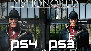 Dishonored | PS4 vs PS3 | Graphical Comparison
