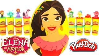 Huevo Sorpresa Gigante de Elena de Avalor en Español de Plastilina Play Doh