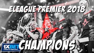 CS:GO ELEAGUE 2018 ASTRALIS BEST HIGHLIGHTS by 1xBet