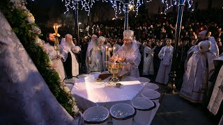 Великое освящение воды на Донце в день Крещения Господня 19.1.20 г.