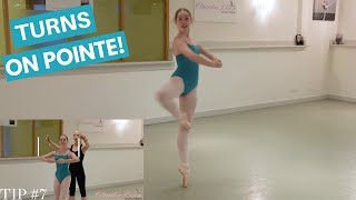 | TURNS ON POINTE |