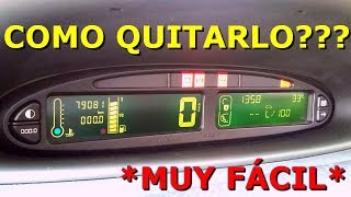 COMO SACAR EL TABLERO DE UN CITROEN XSARA PICASSO *cambio de lamparas* | FERNANDO RISTAU