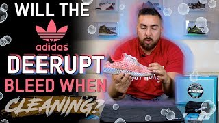 Will The Adidas Deerupt Bleed When Cleaning? The Best way to clean with Reshoevn8r