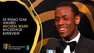 Micheal Ward's Backstage Interview After BAFTA Win | EE BAFTA Film Awards 2020