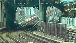 続・上野東京ライン　勾配35‰の壁　上野ー東京　前面展望 　2020-1-7