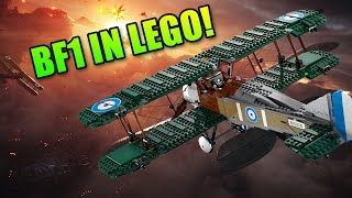 Battlefield 1 In Lego! Sopwith Camel Fighter Plane 10226 Review