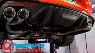 2018-2020 Mustang GT: MBRP Axle-Back Pro 2-1/2" SS With 4" Quad Tips Install