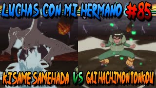 Kisame Fusión Samehada VS Maito Gai Hachimon Tonkou - Naruto Storm Revolution
