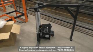 Двигатель для пилорамы. Устанавливаем. Подключаем. Заводим.