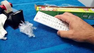 IDEA BASICA: COMO PROTEGER EL MANDO A DISTANCIA DE LA TV DE LA COCINA CON FILM