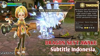 MANTAP ! DRAGON NEST AWAKE - TINKERER GAMEPLAY SUBTITLE INDONESIA | ANDROID GAMES