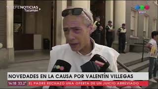 Novedades en la causa por Valentín Villegas