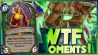 Hearthstone - WITCHWOOD WTF Moments - Daily Funny Rng Moments
