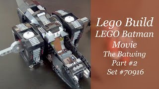 LEGO Batman Build - The Batwing Set #70916 Part 2