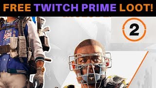 The Division 2 - NEW FREE TWITCH PRIME LOOT!