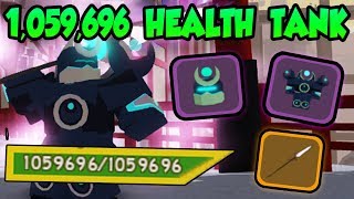 1 MILLION HEALTH TANK LOADOUT! Samurai Palace! - ⛑️Roblox Dungeon Quest