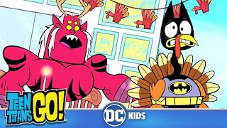 Teen Titans Go! | Look Who's Coming To Thanksgiving! | DC Kids