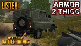 Armor 2 Thicc | Listedez | #PUBG | PlayerUnknown's Battlegrounds Gameplay