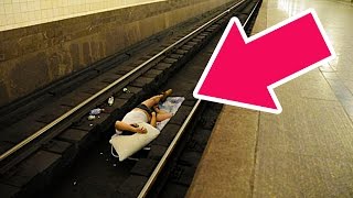 Что делать, если упал на рельсы в метро? Как выжить?