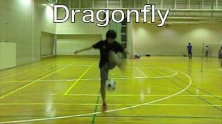 Learn Dragonflyfreestyle soccer skill(ドラゴンフライ)