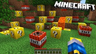 DRACUSOR PE LUCKY BLOCK - MINECRAFT LUCKY ISLANDS
