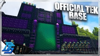 A TEK BASE ON OFFICAL PVE?!?! - Ark Survival Evolved